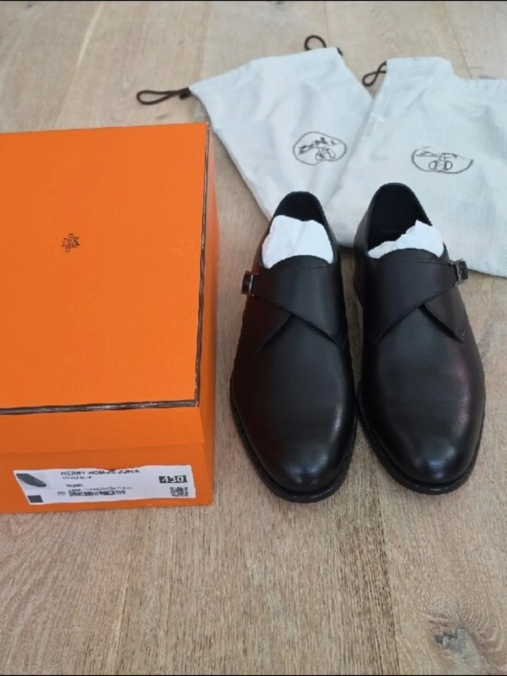 Brand New Hermès Derby Homme Joris Shoes